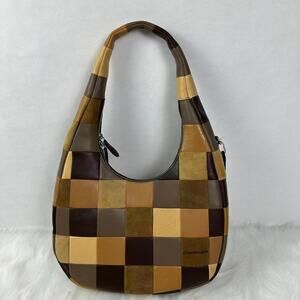 Coach Coachtopia Alter/Ego Crescent Shoulder Bag Leather Suede CCX57 Multi New